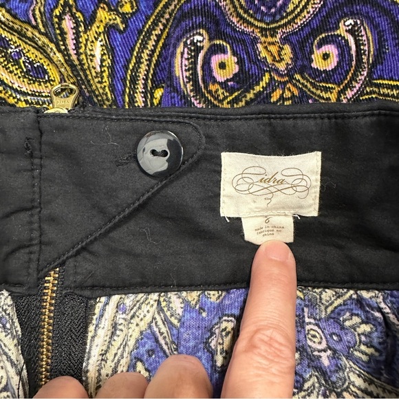 Cidra by Anthropologie corduroy skirt, size 6, cotton, date night, office - Picture 6 of 10